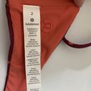 Lululemon Hawaiian Bandeau Halter Bikini Top Swim Tie Back Women’s Sz 2 Rip Tag Photo 5