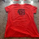 Nike  - red/navy short sleeve tee Photo 0