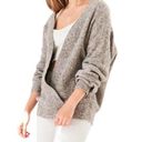 Silence + Noise Anthropologie  Neutral Cream Wrap Textured Sweater Size Small Photo 0