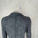 Philosophy  di Alberta Ferretti Gray Wool Tweed Fringe Blazer Size US 8 Photo 7