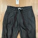 Ramy Brook  Allyn Paperbag Waist Pants in Black Leather Size S Photo 5