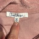 Cloud Chaser Plush Pullover Powder Blush Quarter Zip Cropped Top Womens Large  Photo 8