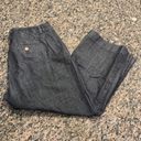 Gap Women's  Stretch Dark Blue Denim Cropped Jeans Size 12 EUC #0906 Photo 6