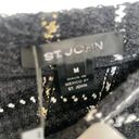 St. John  Textured Intarsia Grid Print Knit Pull-On Mini Skirt Size Medium Photo 5