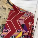 LuLaRoe  Sarah Cardigan Duster Aztec Geometric Print Red Small Photo 6