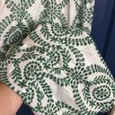 ZARA WOMAN’S CUTWORK EMBROIDERY DRESS WITH KNOT WHITE GREEN XS NWOT Photo 5