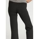 Betabrand  Womens Pull On Dress Yoga Pant Small Long Gray Stretch Boot Cut Career Photo 6