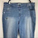 Lane Bryant  High Rise Girlfriend Straight Jeans Flex Magic Waistband Stretch Photo 3