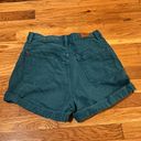 BDG Mom High Rise Shorts Teal Photo 1