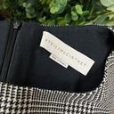 Stella McCartney  Houndstooth Plaid Boat Neck Wool Blend Dress Gray 42 US 6/8 Photo 4