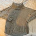 Banana Republic Women’s Barely Worn Dark Grey  Turtleneck Sweater Photo 0