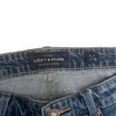 Lucky Brand Sweet Crop Mid Rise Denim Jeans 6/28 Whiskering Pockets Comfortable Photo 3