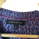 Banana Republic  wool blend sweater size medium purple blue Photo 1