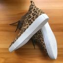 Gap  Womens Cheetah Print Midtop Sneaker Sz 8 Photo 5