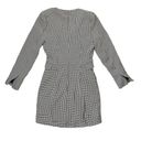 Jason Wu Houndstooth Asymmetrical Pleated Blazer-Style Wrap Mini Dress Photo 2