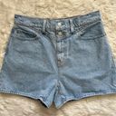 Madewell Shorts The Momjean in Essen Wash: Yoke Edition High Rise 100% Cotton 27 Photo 3