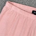 Wildfox  Sketchy Heart Knox Sweater Knit Jogger Pants Pink XS Elastic Waist Photo 5