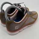 FootJoy  FJ Yellow Pink Gray Women's Golf Shoes Size 7.5 Photo 5