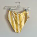 ONIA  x WeWoreWhat NWT Riviera Cabana Striped Bottoms in 827 Citrus- Small Photo 4