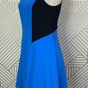 Rag and Bone  Adeline Colorblock Fit & Flare Dress in Blue & Black Size US 4 Photo 5