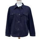 Krass&co Lauren Jeans  Ralph Lauren Jacket Navy Cotton Denim Button Down Womens 2XL Photo 0