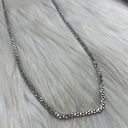 Monet silver tone chain link necklace Photo 1