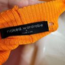 Naked Wardrobe  All Snatched Up Sleeveless Body-Con Dress orange Photo 5