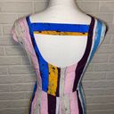 Tracy Reese Plenty by  X Anthropologie Multicolored Stripe Silk Midi Dress, 4 Photo 7