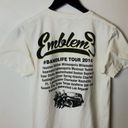 Tultex 2014 Emblem3 Graphic Tee White Small S T Shirt Photo 5