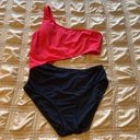 Abercrombie & Fitch  A&F Asymmetrical Cut-Out Swim Suit Photo 1