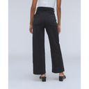 Everlane NWT  The Organic Crop Wide-Leg Twill Pant Black Size 4 Photo 1