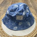 Ivory Ella  Blue Floral Bucket Hat Womens OSFM Photo 0