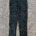 Sweaty Betty  Zero Gravity High Waisted 7/8 Running
Leggings Olive Leopard Print Photo 5