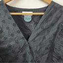 Lost + Wander Arula Black La Luna Eyelet Lace Embroidered Ruffle Blouse A 1X 14 Photo 3