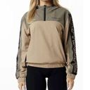 Alphalete  Women’s EXP Tech Windbreaker- Dessert Safari, Size Small Photo 0