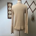 Oxford Sunday Bell Sleeve Knit Boho Sweater Cream Top Medium Photo 4