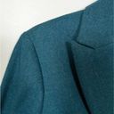 Andrew Marc WILLOW GLENN by  Teal Vivian Wool Blend Blazer Stitch Fix Women's 6 Photo 2