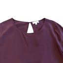 Wilfred  Aritzia 100% Silk Open Back Blouse Long Sleeve Size XXS Women's Photo 1