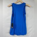 Michael Lauren Michael‎ Lauren Tank Top Tencel/Cotton Royal Blue Size XS Photo 4