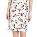 Nine West  Watercolor Artsy Floral Pencil Skirt Career Professional 8 Photo 1