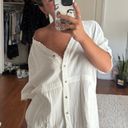 Boutique Cover Up White Size M Photo 2