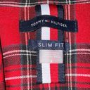 Tommy Hilfiger   Red Plaid One-Button Blazer size 4 slim Photo 10