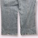 DKNY JEANS Vintage Y2K Light Wash Denim Low Rise Drop V Waistband Capri Jeans Photo 10