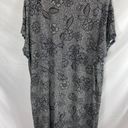 J.Jill  Wearever black and white Floral dress Size XL Photo 5