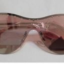 Betsey Johnson NWT  Oversized Rimless Shield Sunglasses Women Rhinestone Studded Photo 0