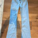 ZARA Light Wash Flared Jeans Photo 2