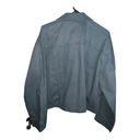 Madewell  Cropped Cargo Jacket in Faded River Blue NO904 Size Large $118 Canvas Photo 4