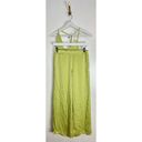 Mulberry LUNYA Washable  Silk Pajamas in Boundless Lime Size X-Small Photo 7