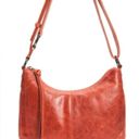 Frye  Melissa Small Scooped Hobo Bag in Burnt Orange Photo 1