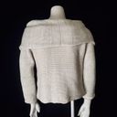 SEEK the Label  Cream & White Cowl Neck Sweater (S) Photo 3